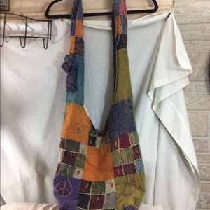THE COLLECTION ROYAL Multicolor Hippie Boho Bag